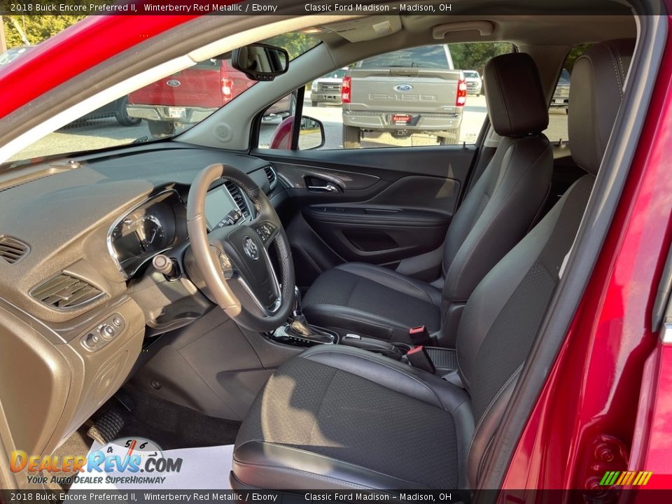 2018 Buick Encore Preferred II Winterberry Red Metallic / Ebony Photo #11