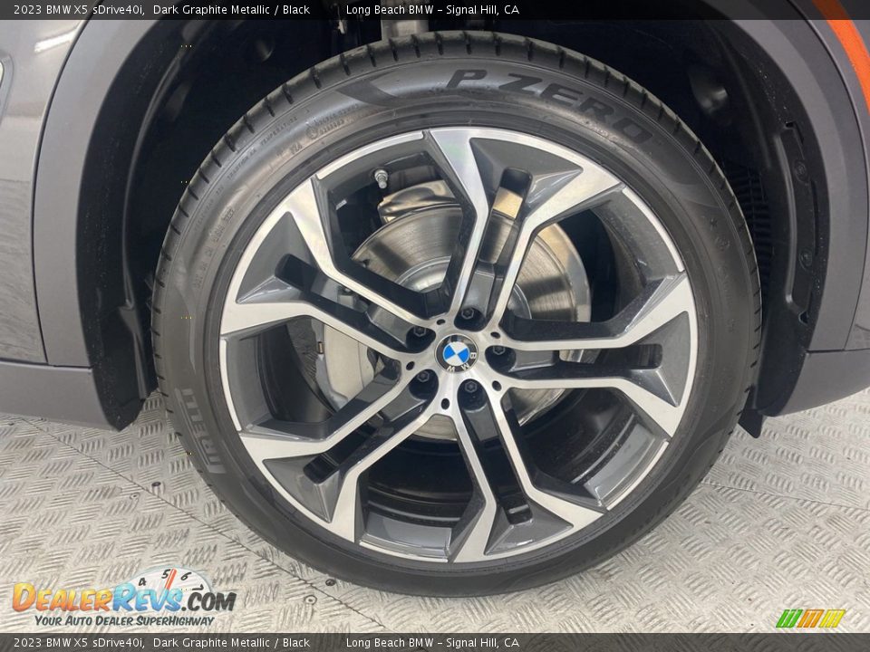 2023 BMW X5 sDrive40i Dark Graphite Metallic / Black Photo #3