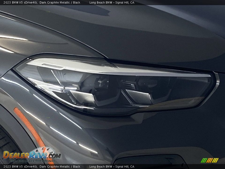 2023 BMW X5 sDrive40i Dark Graphite Metallic / Black Photo #4