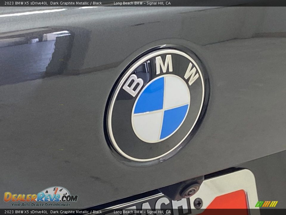 2023 BMW X5 sDrive40i Dark Graphite Metallic / Black Photo #7