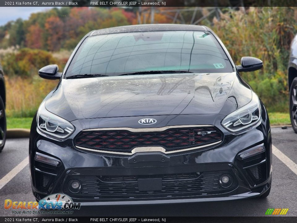 2021 Kia Forte GT Aurora Black / Black Photo #3