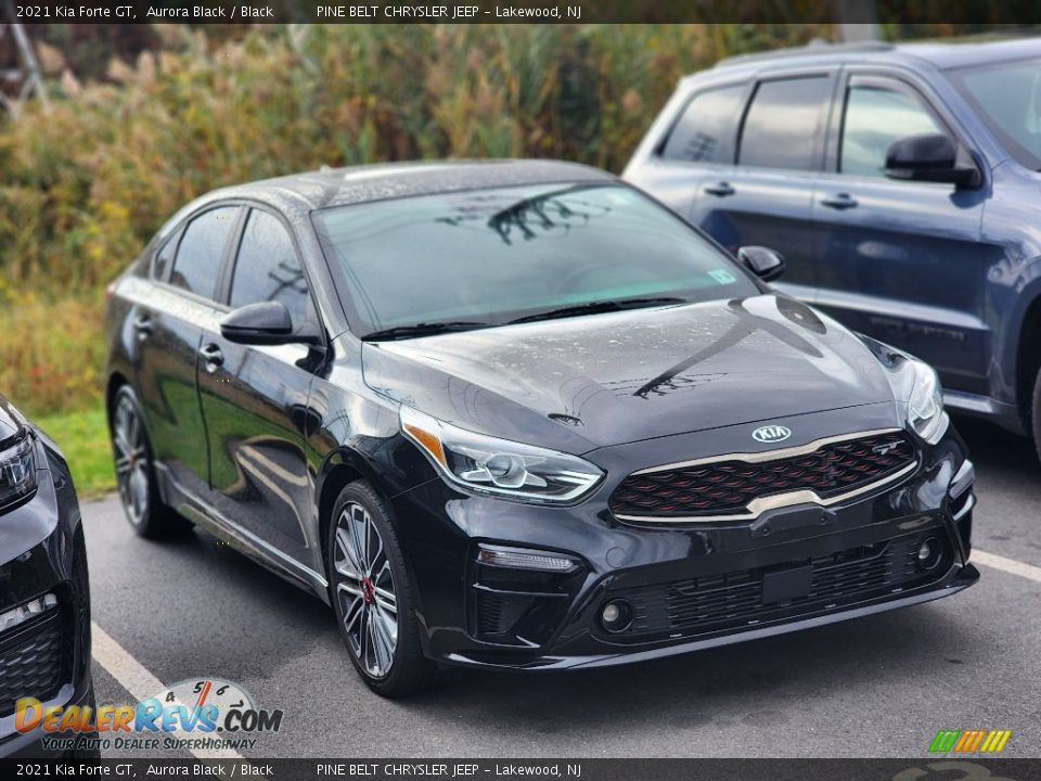 2021 Kia Forte GT Aurora Black / Black Photo #4