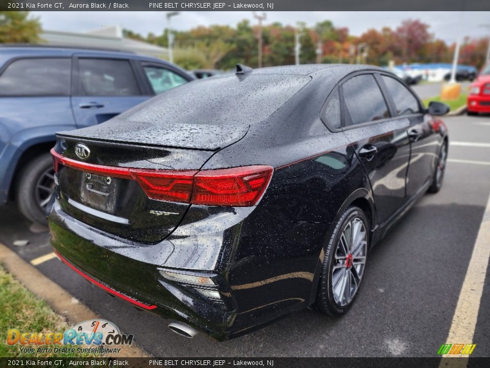 2021 Kia Forte GT Aurora Black / Black Photo #6