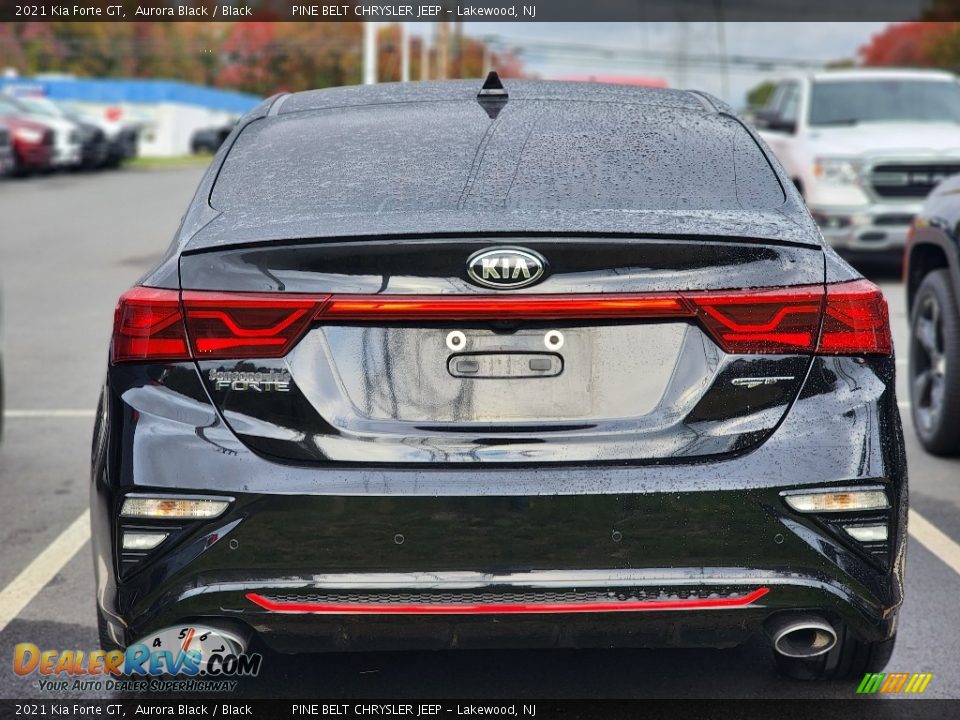 2021 Kia Forte GT Aurora Black / Black Photo #7