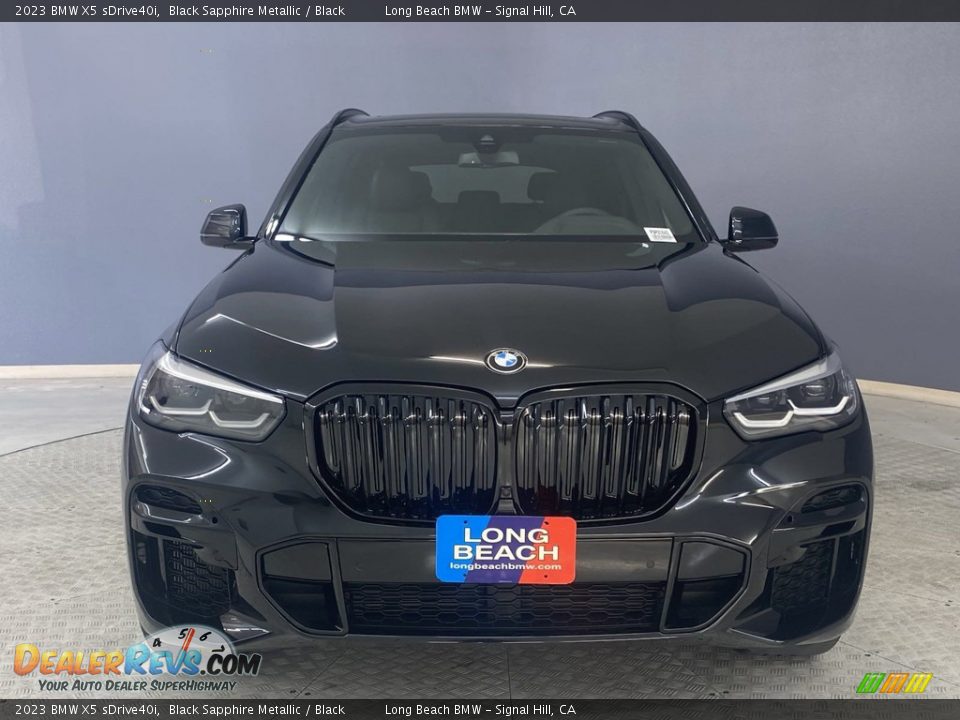 2023 BMW X5 sDrive40i Black Sapphire Metallic / Black Photo #2