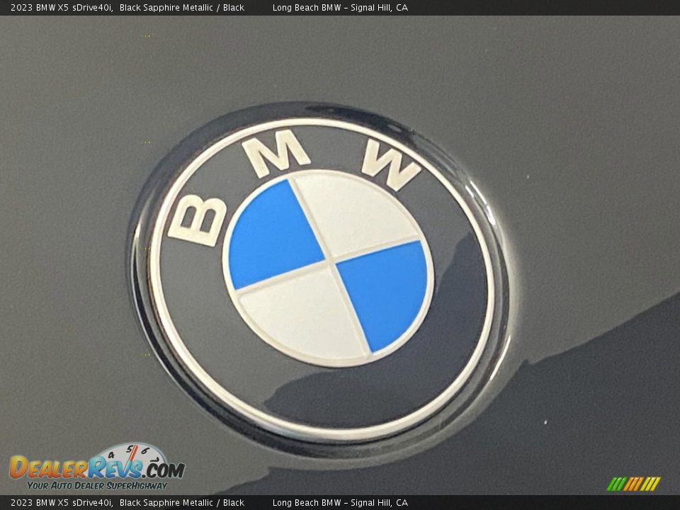 2023 BMW X5 sDrive40i Black Sapphire Metallic / Black Photo #5