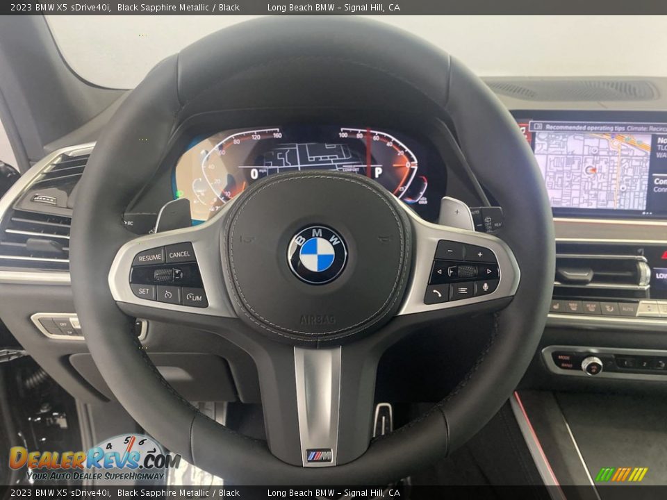 2023 BMW X5 sDrive40i Black Sapphire Metallic / Black Photo #14