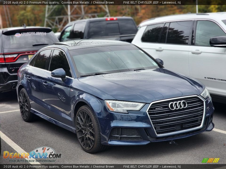 Front 3/4 View of 2018 Audi A3 2.0 Premium Plus quattro Photo #4