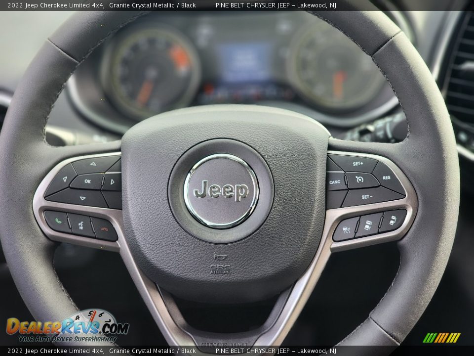 2022 Jeep Cherokee Limited 4x4 Granite Crystal Metallic / Black Photo #9