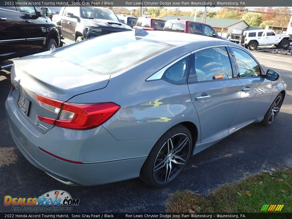 2022 Honda Accord Touring Hybrid Sonic Gray Pearl / Black Photo #3