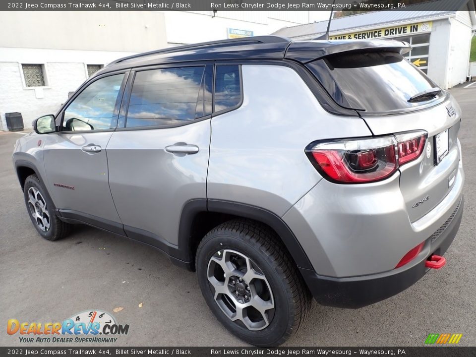 2022 Jeep Compass Trailhawk 4x4 Billet Silver Metallic / Black Photo #3