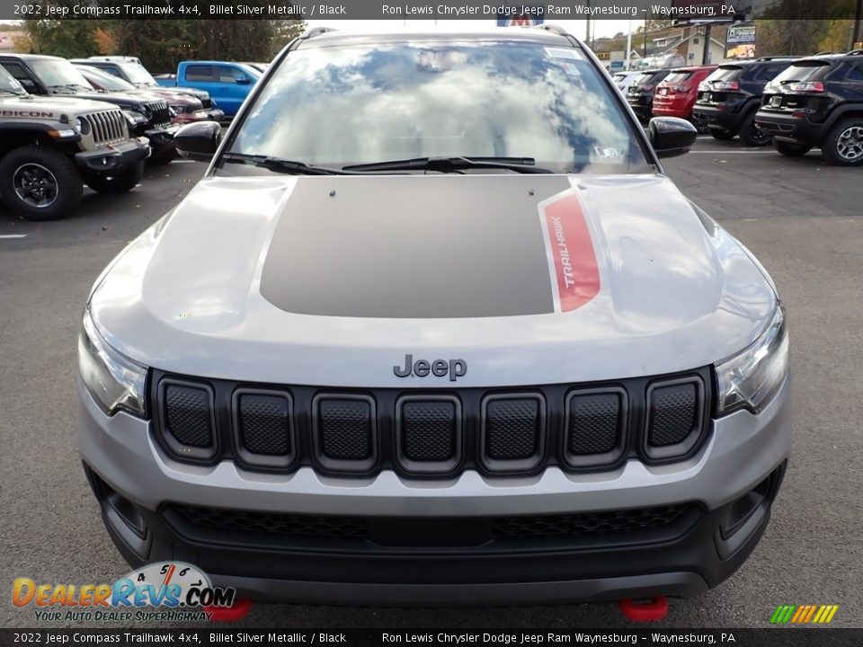 2022 Jeep Compass Trailhawk 4x4 Billet Silver Metallic / Black Photo #9