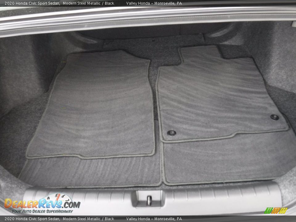 2020 Honda Civic Sport Sedan Modern Steel Metallic / Black Photo #24