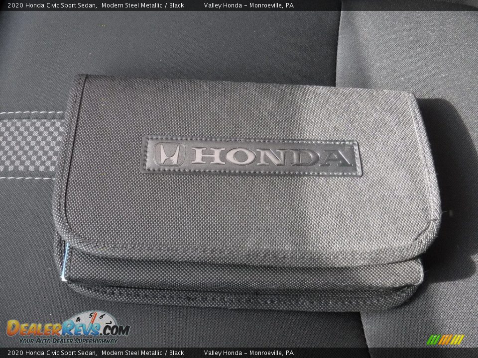 2020 Honda Civic Sport Sedan Modern Steel Metallic / Black Photo #25