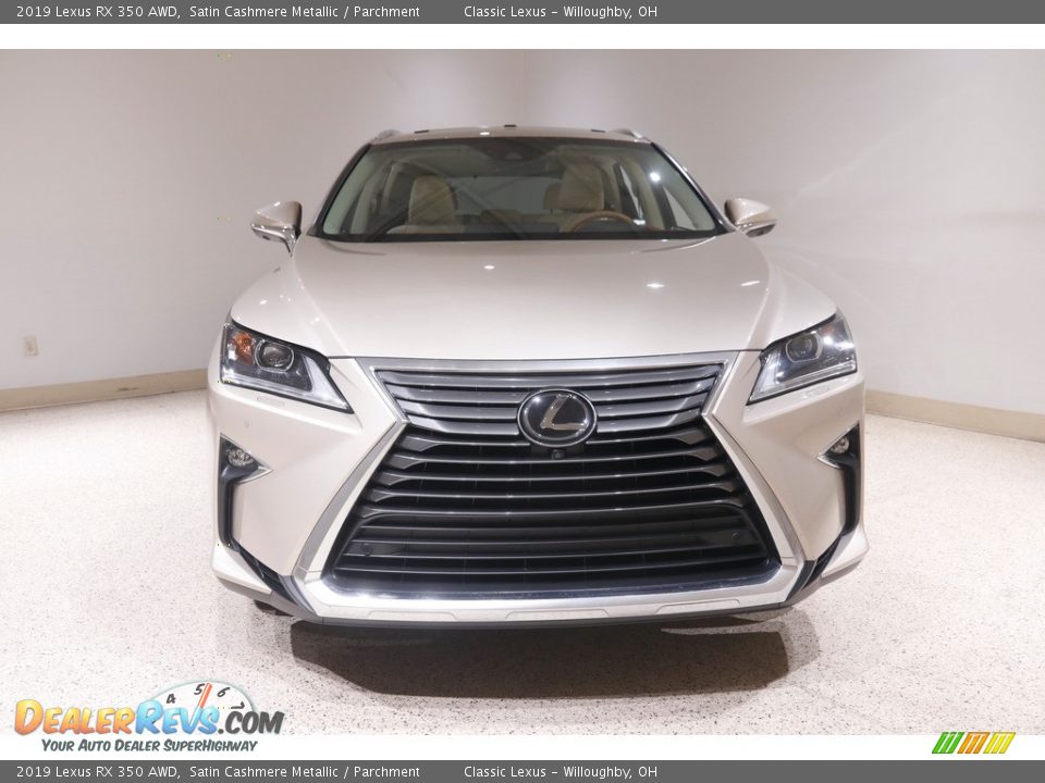 2019 Lexus RX 350 AWD Satin Cashmere Metallic / Parchment Photo #2