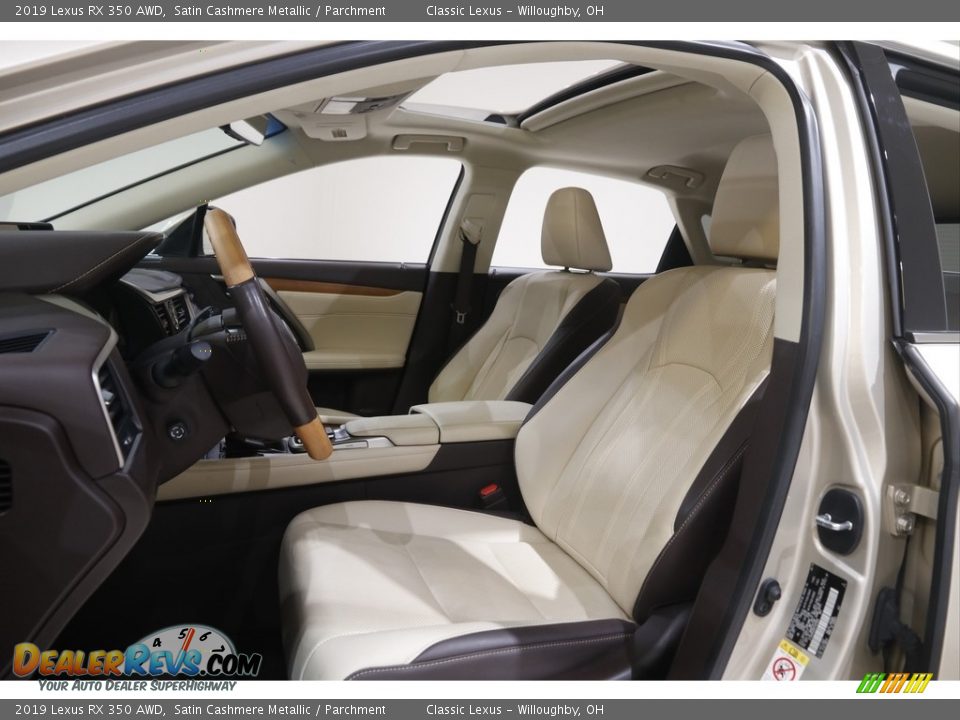 2019 Lexus RX 350 AWD Satin Cashmere Metallic / Parchment Photo #5