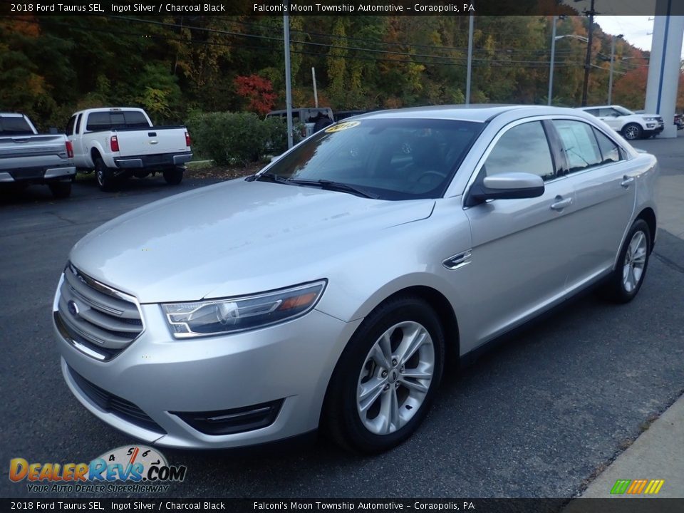 2018 Ford Taurus SEL Ingot Silver / Charcoal Black Photo #6