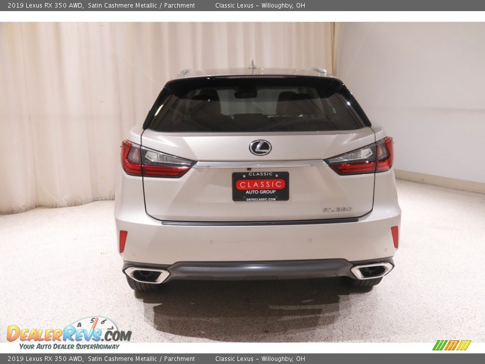 2019 Lexus RX 350 AWD Satin Cashmere Metallic / Parchment Photo #23