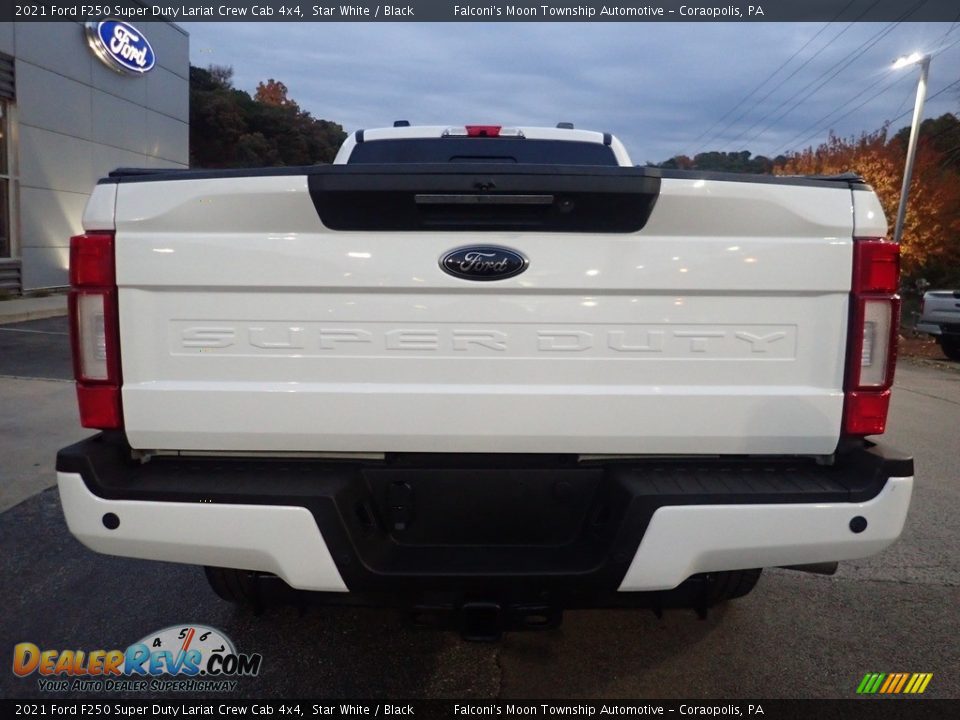 2021 Ford F250 Super Duty Lariat Crew Cab 4x4 Star White / Black Photo #3