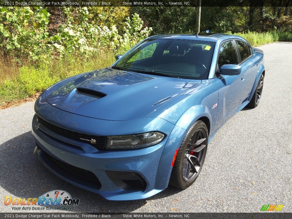 2021 Dodge Charger Scat Pack Widebody Frostbite / Black Photo #3