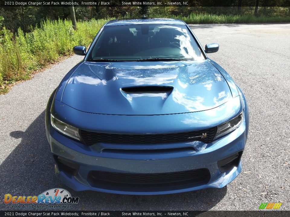 2021 Dodge Charger Scat Pack Widebody Frostbite / Black Photo #4