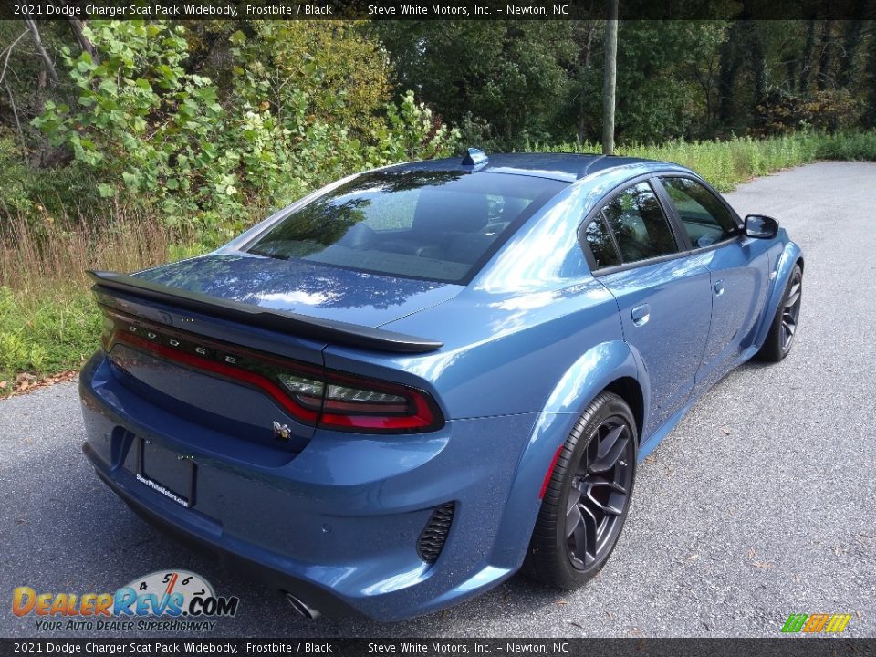 2021 Dodge Charger Scat Pack Widebody Frostbite / Black Photo #7