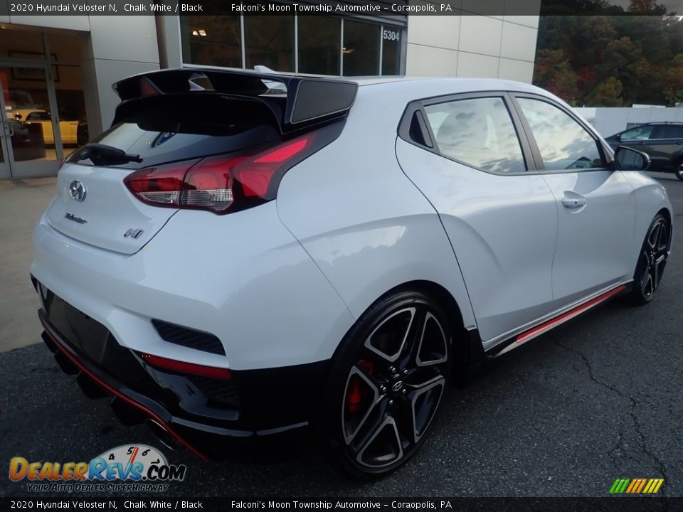 2020 Hyundai Veloster N Chalk White / Black Photo #2