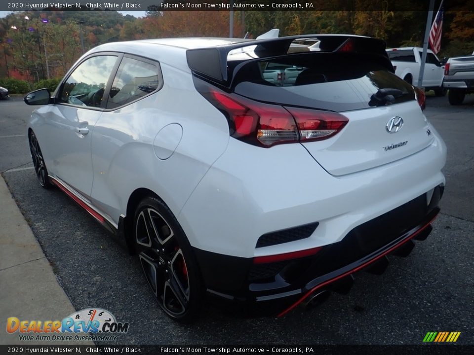 2020 Hyundai Veloster N Chalk White / Black Photo #4