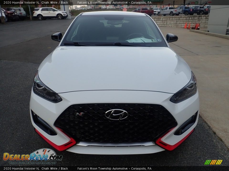 2020 Hyundai Veloster N Chalk White / Black Photo #7