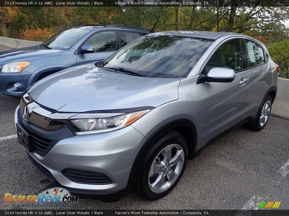 2019 Honda HR-V LX AWD Lunar Silver Metallic / Black Photo #1