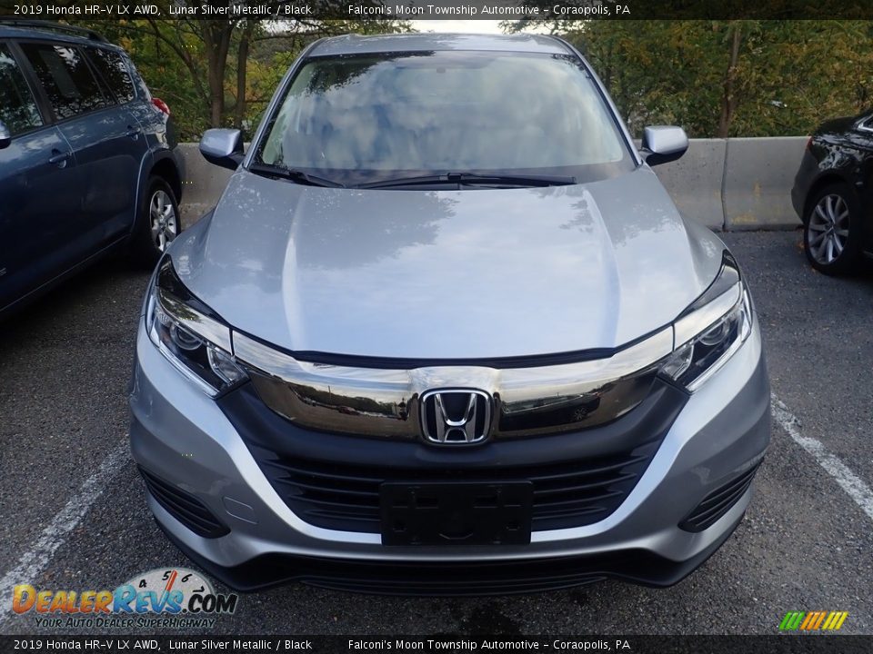 2019 Honda HR-V LX AWD Lunar Silver Metallic / Black Photo #3