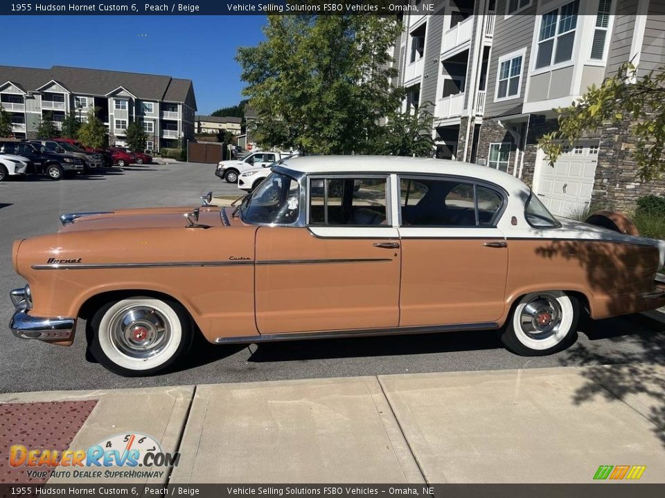 1955 Hudson Hornet Custom 6 Peach / Beige Photo #1