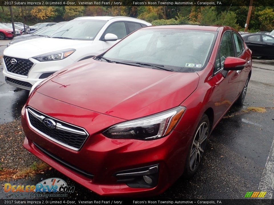 2017 Subaru Impreza 2.0i Limited 4-Door Venetian Red Pearl / Ivory Photo #1