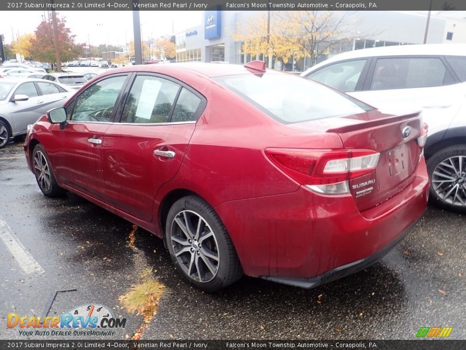 2017 Subaru Impreza 2.0i Limited 4-Door Venetian Red Pearl / Ivory Photo #2