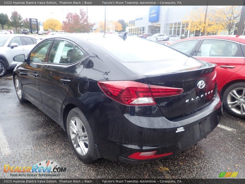 2020 Hyundai Elantra Value Edition Phantom Black / Black Photo #2