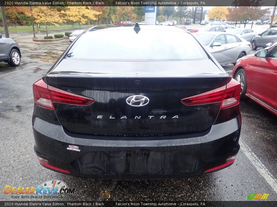 2020 Hyundai Elantra Value Edition Phantom Black / Black Photo #3