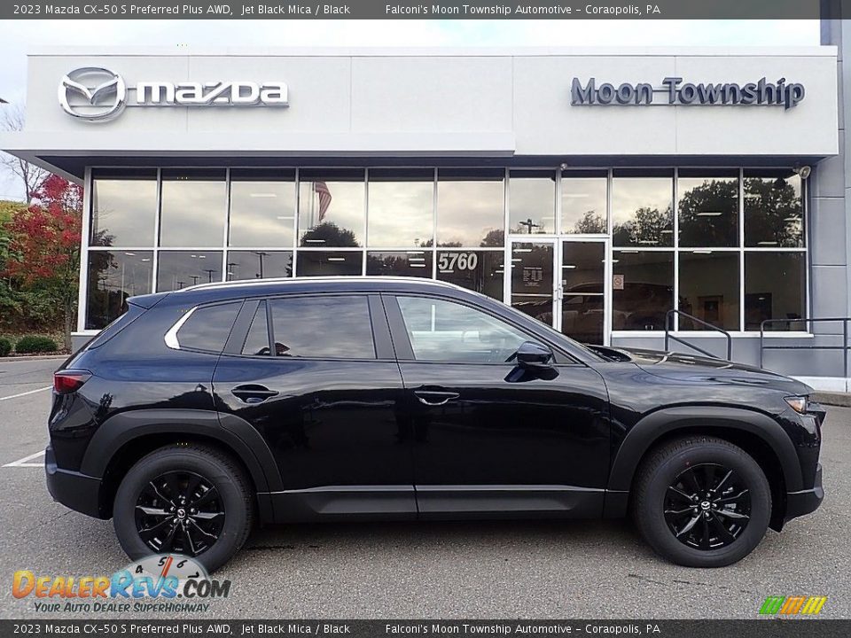 2023 Mazda CX-50 S Preferred Plus AWD Jet Black Mica / Black Photo #1