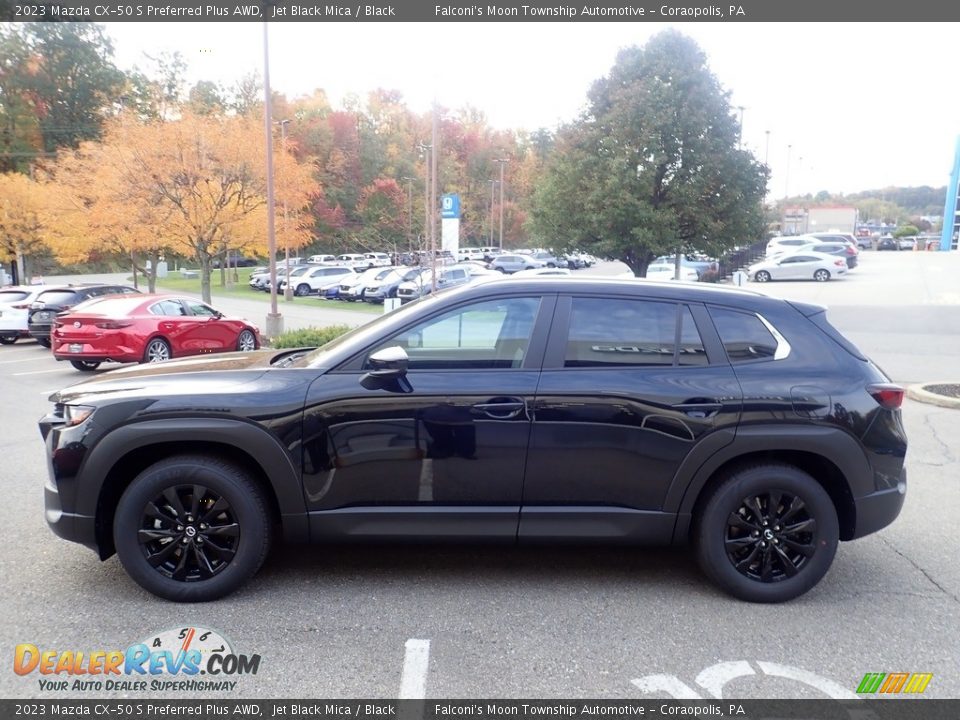 2023 Mazda CX-50 S Preferred Plus AWD Jet Black Mica / Black Photo #6