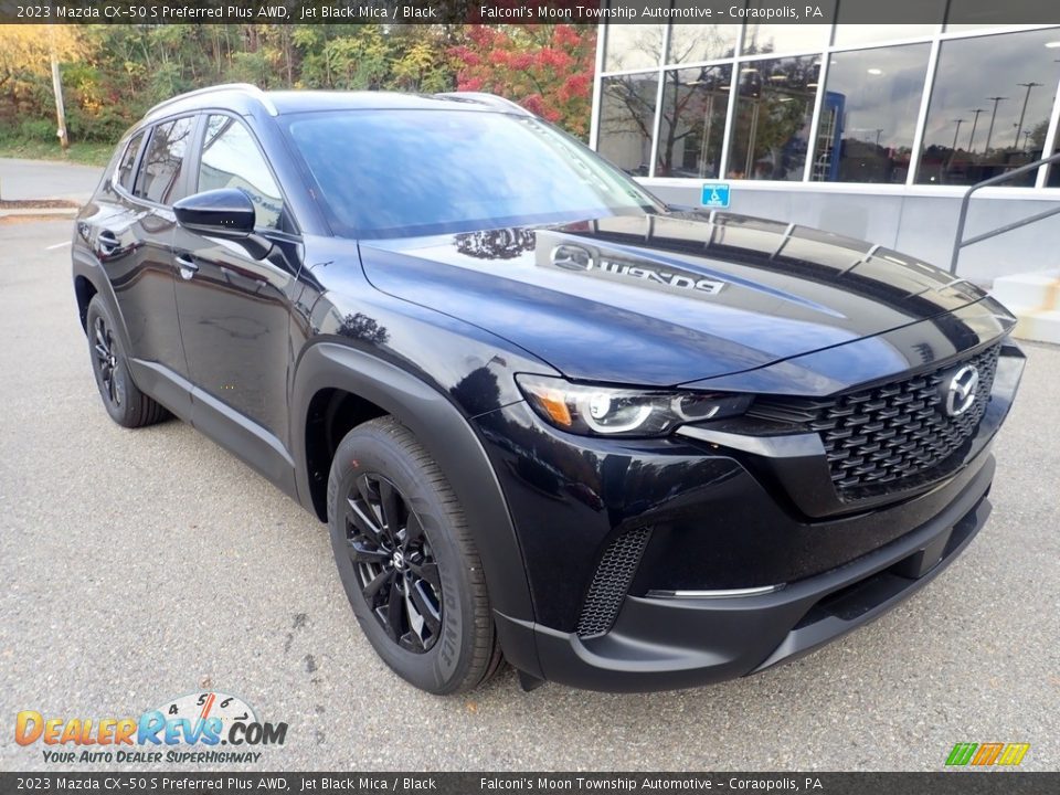 2023 Mazda CX-50 S Preferred Plus AWD Jet Black Mica / Black Photo #9