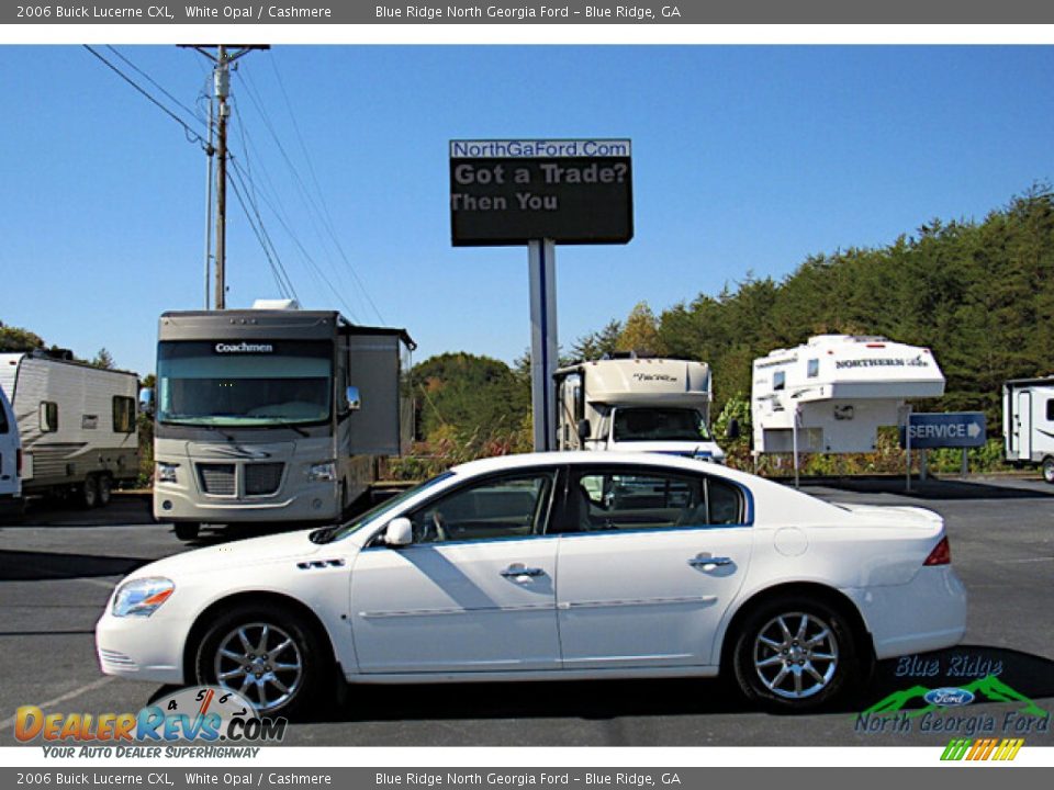 2006 Buick Lucerne CXL White Opal / Cashmere Photo #2