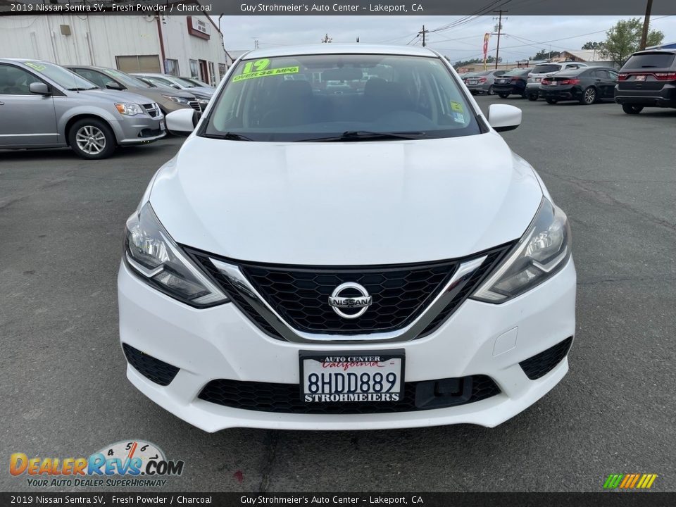 2019 Nissan Sentra SV Fresh Powder / Charcoal Photo #2