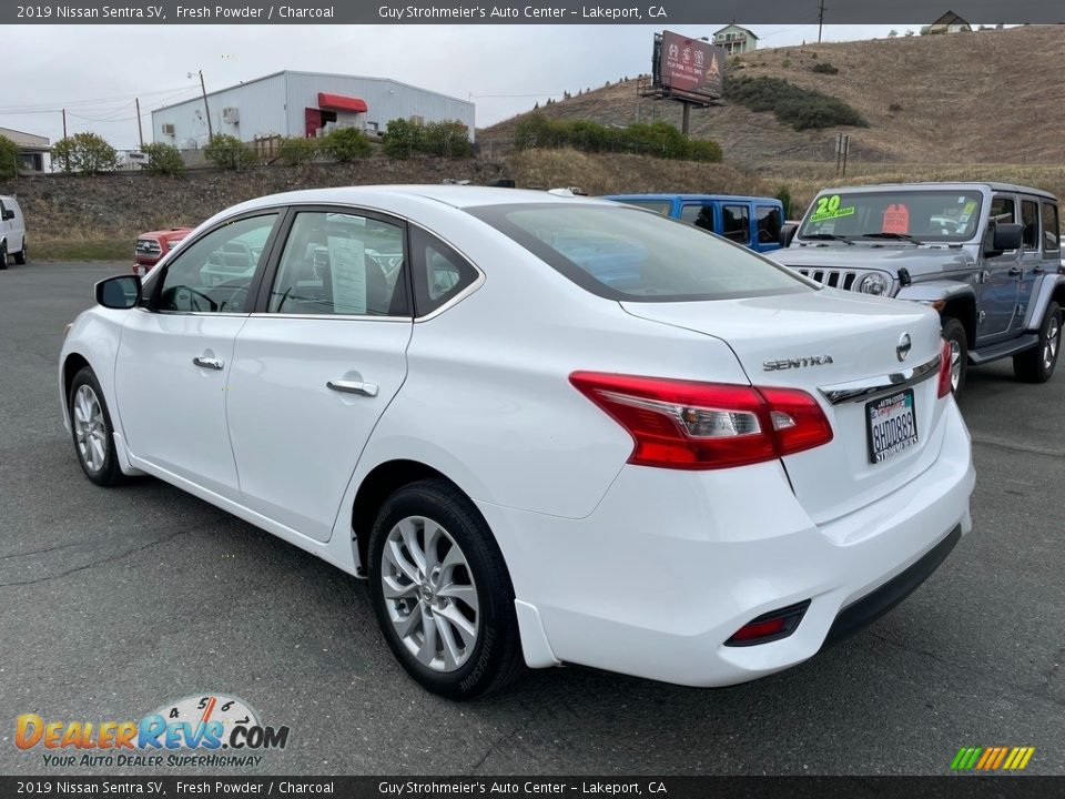 2019 Nissan Sentra SV Fresh Powder / Charcoal Photo #5