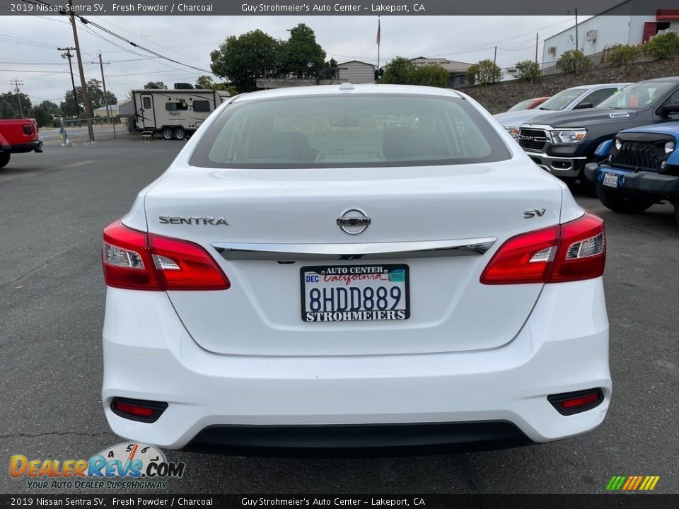 2019 Nissan Sentra SV Fresh Powder / Charcoal Photo #6