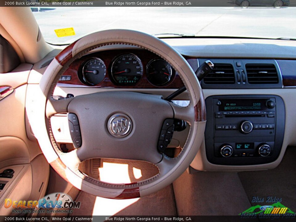 2006 Buick Lucerne CXL White Opal / Cashmere Photo #13