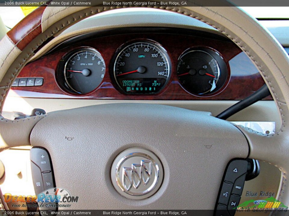 2006 Buick Lucerne CXL White Opal / Cashmere Photo #15