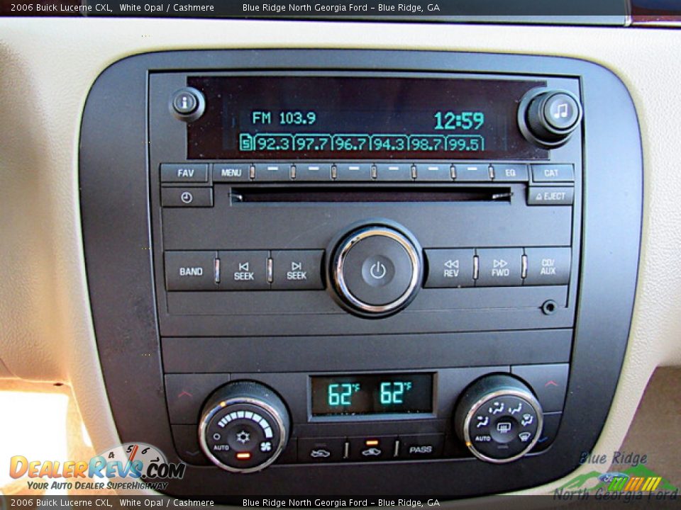 2006 Buick Lucerne CXL White Opal / Cashmere Photo #19