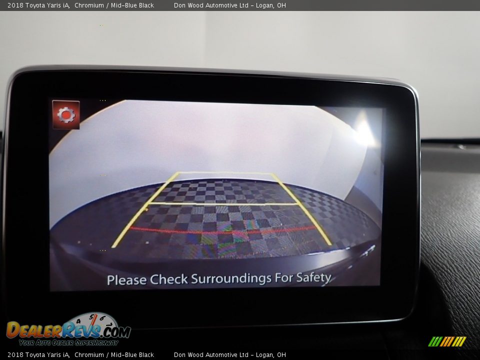 2018 Toyota Yaris iA Chromium / Mid-Blue Black Photo #3