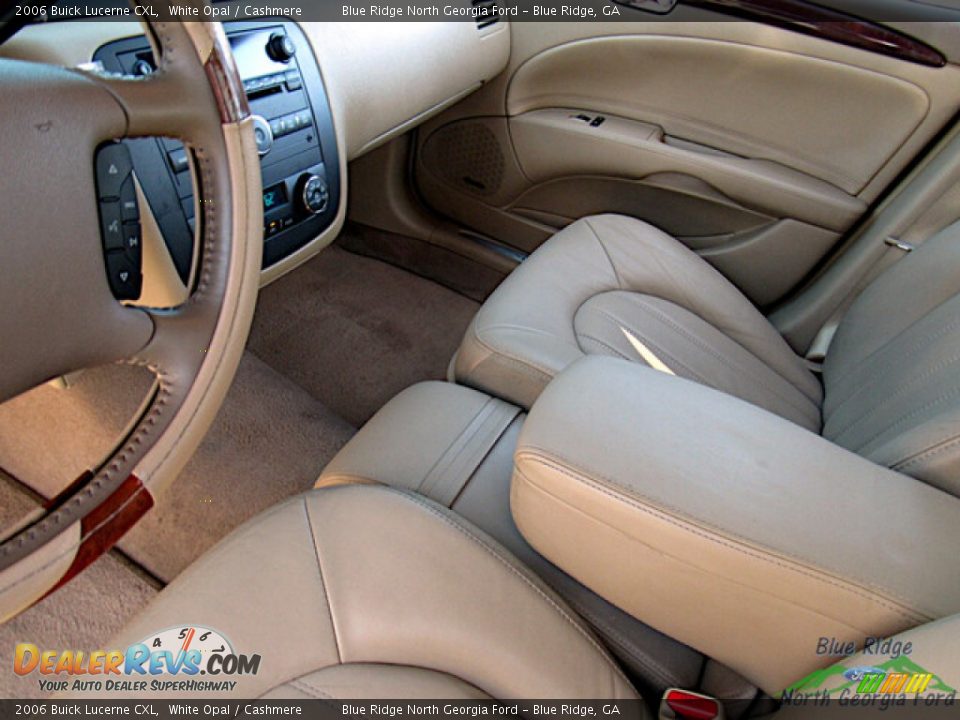 2006 Buick Lucerne CXL White Opal / Cashmere Photo #20