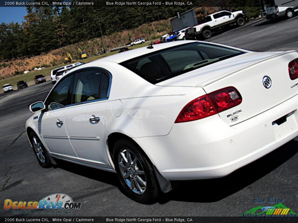 2006 Buick Lucerne CXL White Opal / Cashmere Photo #25