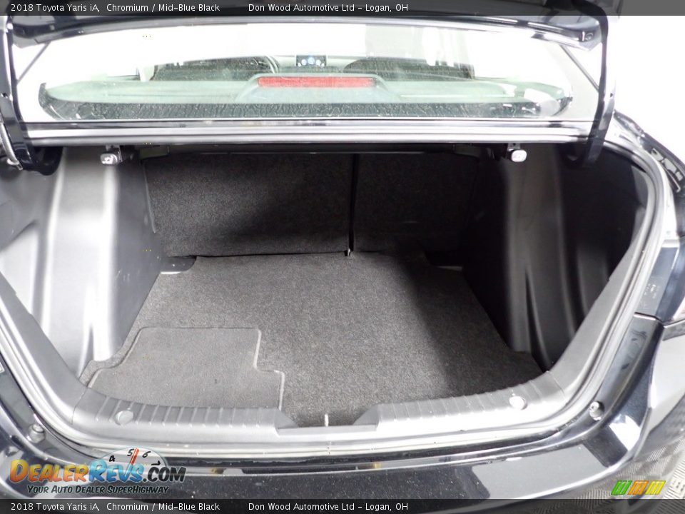 2018 Toyota Yaris iA Chromium / Mid-Blue Black Photo #9